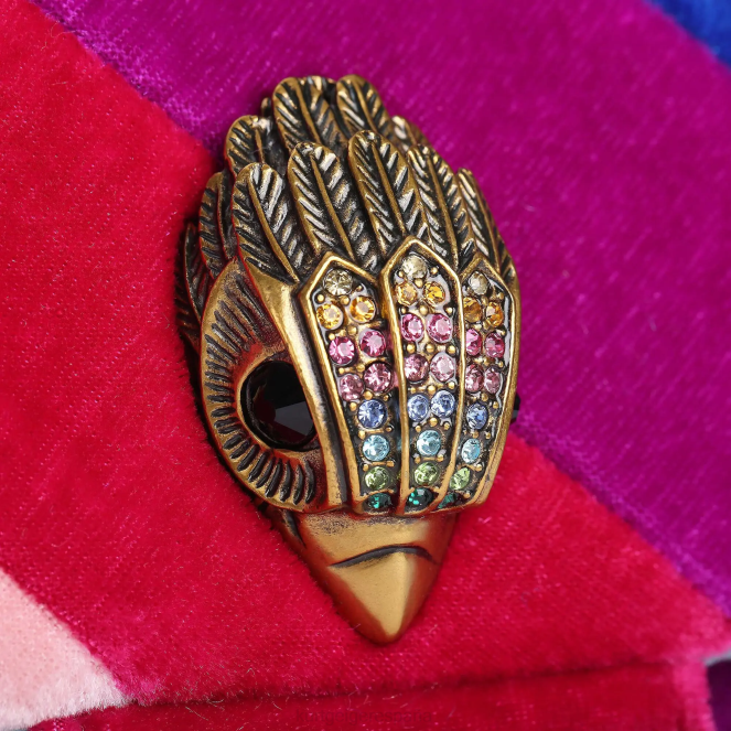 Kurt Geiger mujer londres terciopelo mini kensington 2LPR24 | bolsas varios/otros